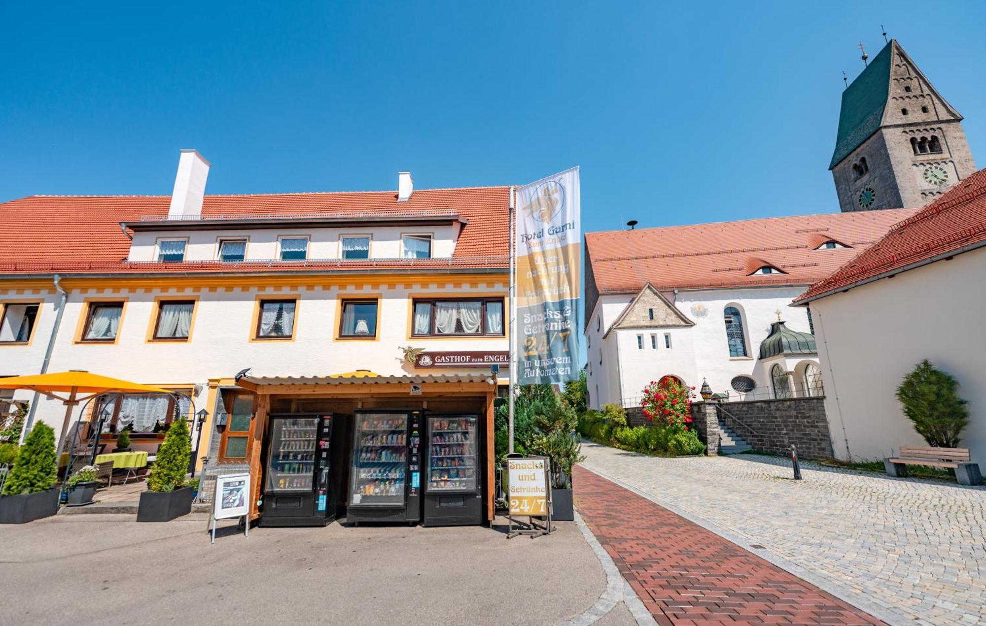 Hotel Garni "Zum Engel" Oberguenzburg Εξωτερικό φωτογραφία